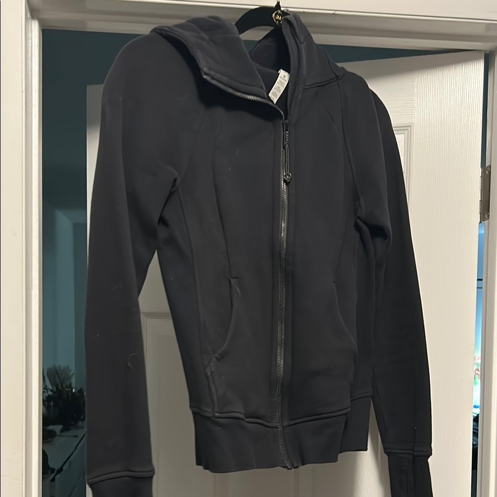 Black Lululemon Full Zip Up Sweatshirt